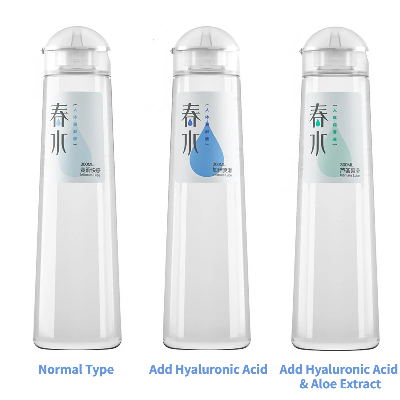 Lubricante Anal de 300 ml a Base de Agua, Gel Lubricante para Relaciones Sexuales, para Hombres y Mujeres, Aceite para Juguetes Sexuales, 18+