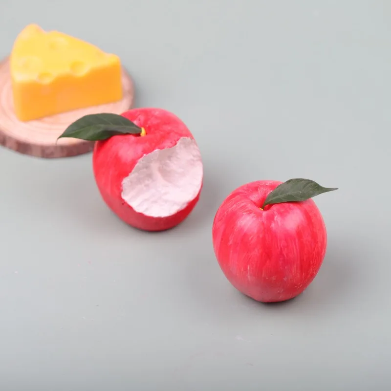 

3D Apple Silicone Mold DIY Christmas Apple Shape Aromatherapy Candle Soap Plaster Candle Expanding Stone Molds Cake Baking Tools