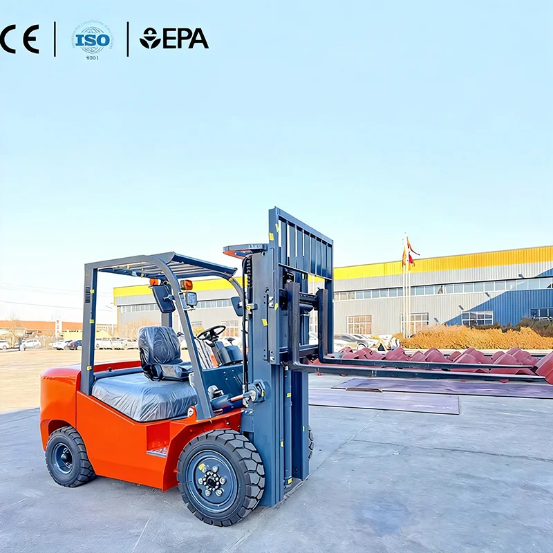 Customizable 2 Ton 3.5 4 5  6 Ton Diesel Forklift Diesel Engine  Factory Wholesale Truck Lifting Fork Lift