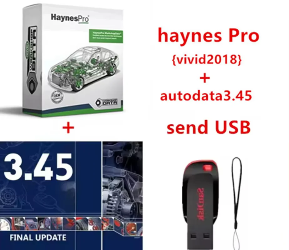 2026 Neueste Haynes Pro (vivid2018) + Autodata 3.45 Werkstattdaten 2018 Atris Technik Europe Kfz-Reparatursoftware Kostenlose Installation