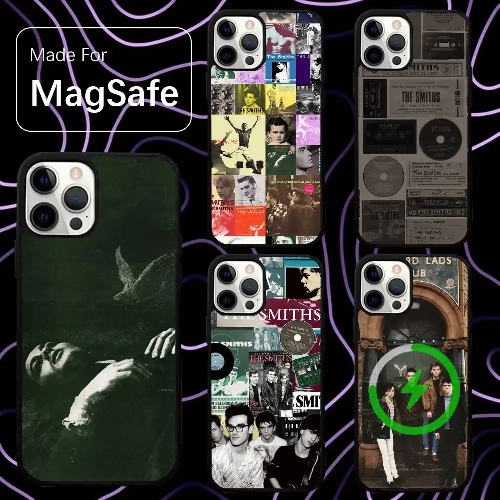 

The Smiths The Queen Is Dead Phone Case For iPhone 16,15,14,13,12,11,Pro,Max,Plus,Mini,SE New Magsafe Magnetic Wireless Charging