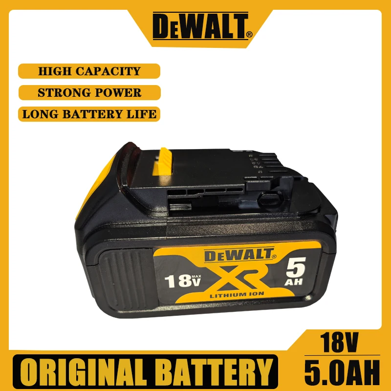 

DCB200 Original Dewei 20V Power Tool Dehydration Battery 18V 5Ah Rechargeable Power Tool Lithium ion Battery