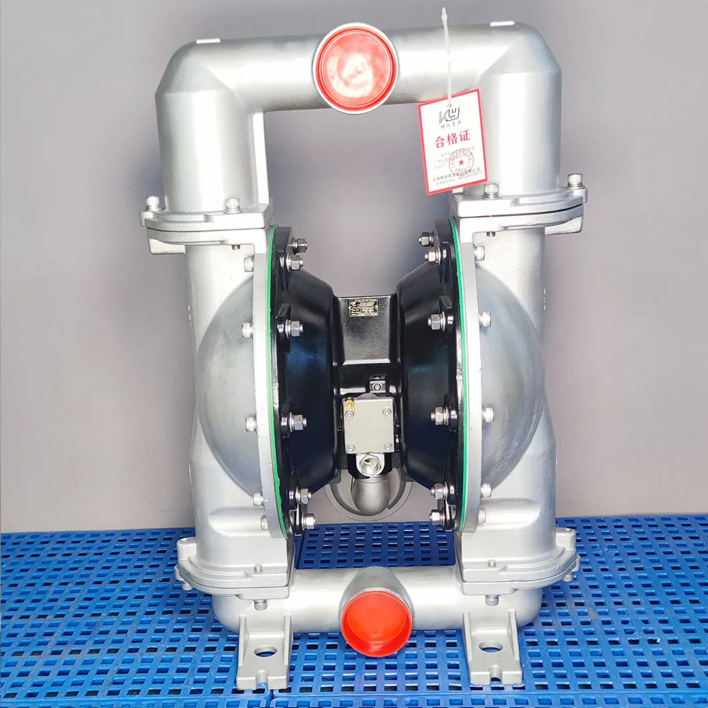 Stainless Steel 316L Pneumatic Diaphragm Pump KY-80L6SJJP Double Diaphragm High Flow Hygiene Level Intensity Dependability