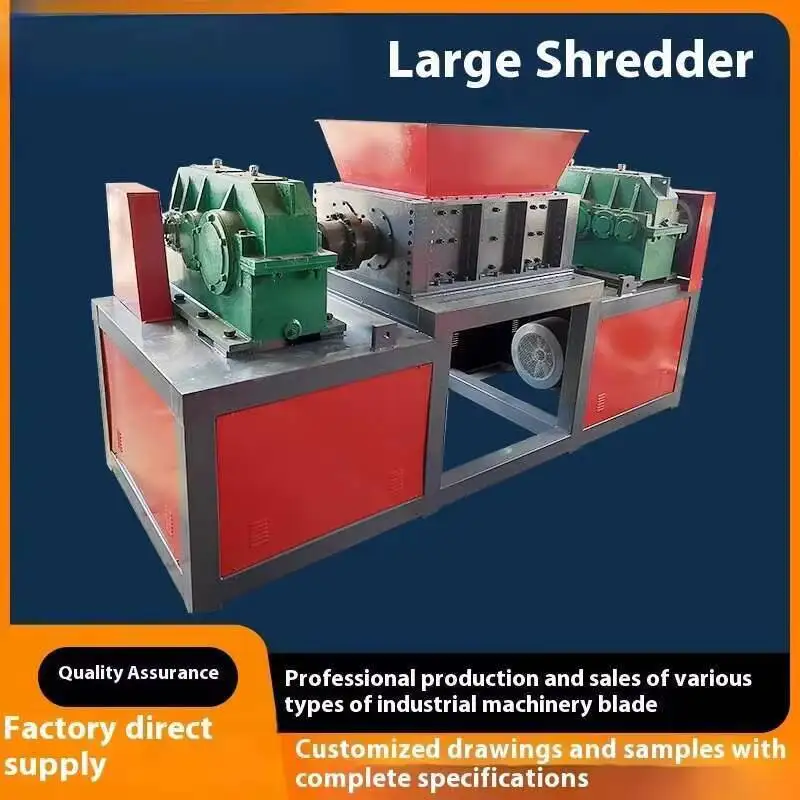 

Shredder, Metal, Double Scrap Axis Frame, Large Car Tire, Industrial Crusher, Small Plastic And Rubber Crusher Crush Shredder