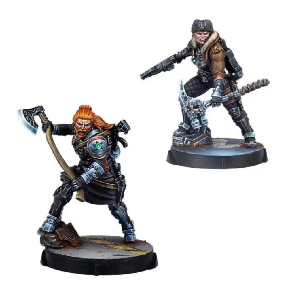 NA2 Varangian Guard, Casting Digital Model Assembly Kit, 2 Characters, Unpainted Including Base DIY Model
