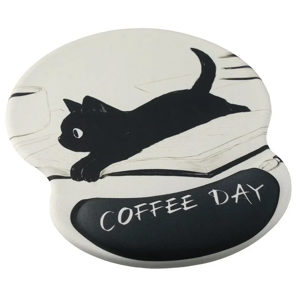 1pcs Cute Mouse Pad Water-proof Gel Cat Wrist Rest Support Non-Slip Wrist Rest Pad Office