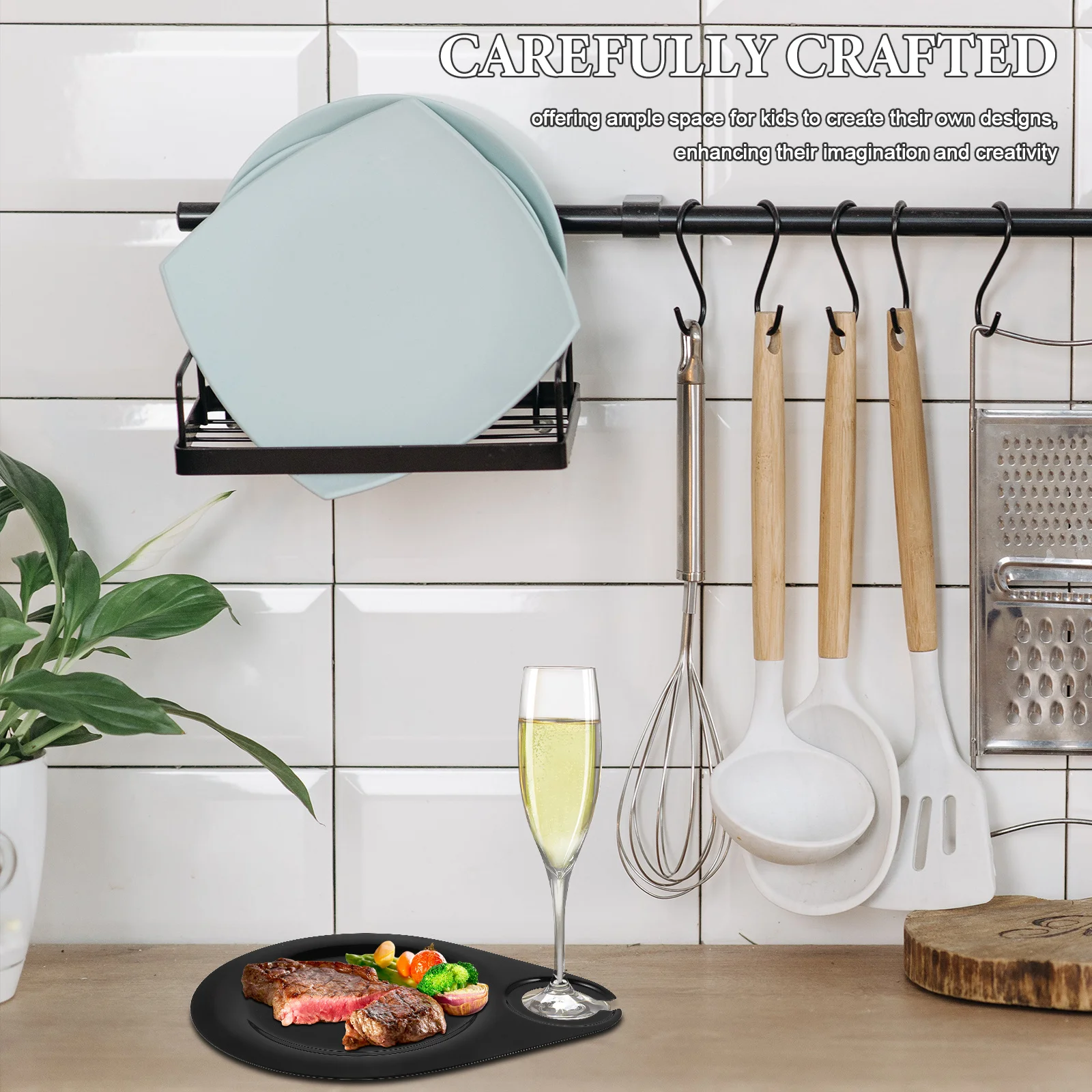 

Тарелка для закусок, коктейльный поднос, меламиновая доска для сыра, блюдо для приготовления еды, сервировочный поднос для вечеринок на открытом воздухе, держатель для бокала для вина