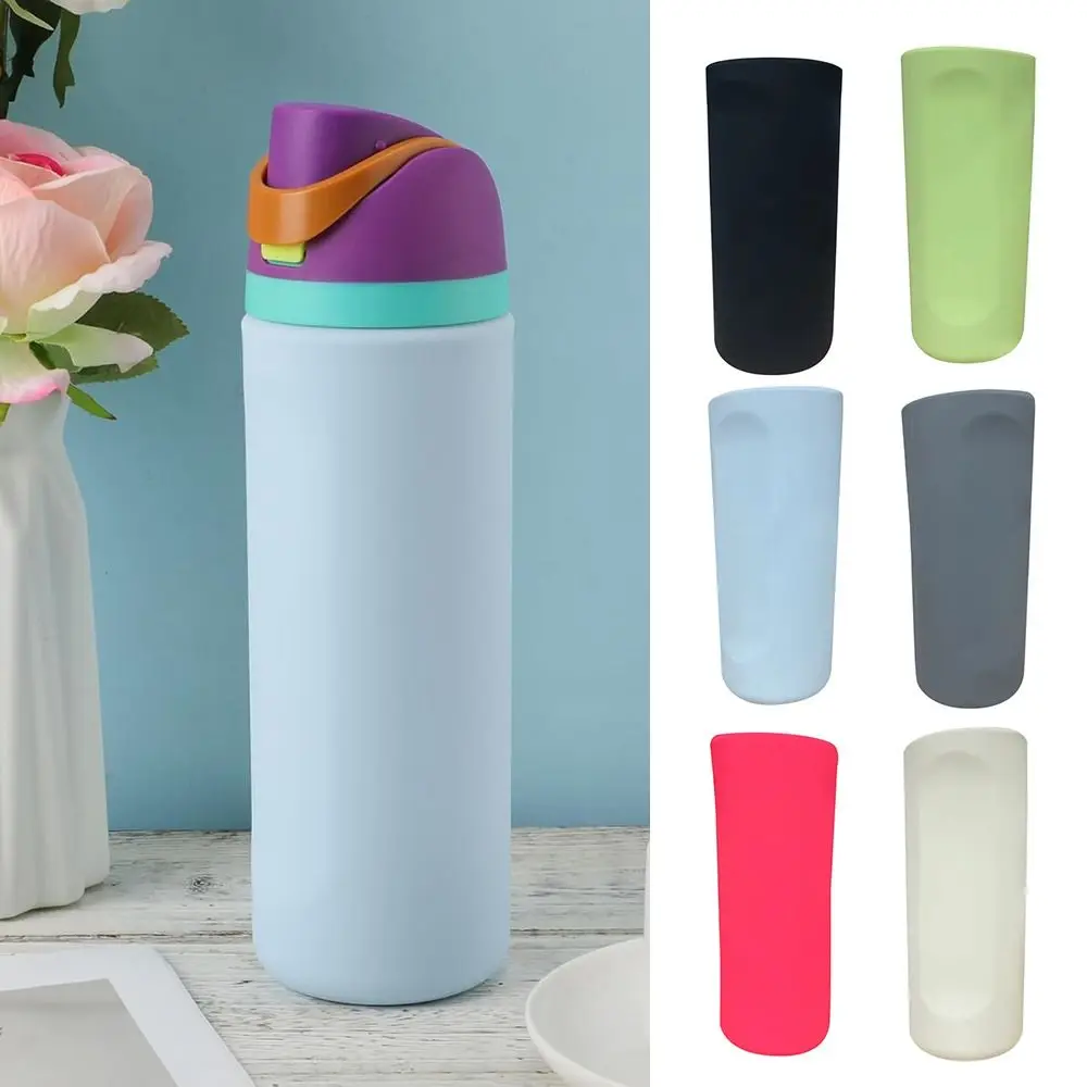 Accessories Full Wrap Water Bottle Boot Anti-Sliding Food Grade Water Bottle Sleeve Silicone Bottle Protective Sleeve for Owala