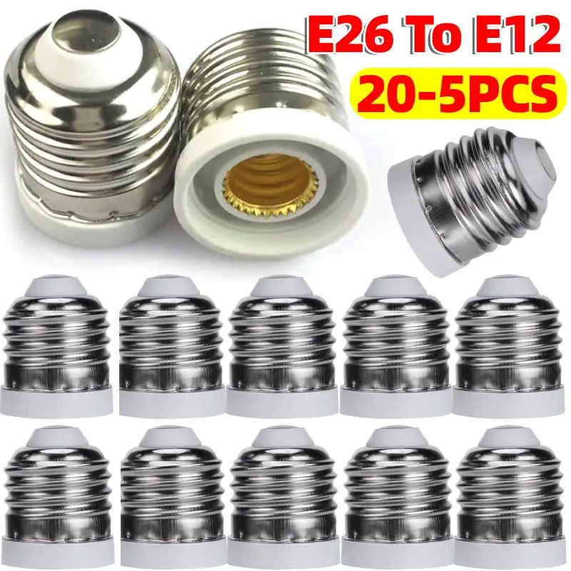 5-20Pcs E26 To E12 …