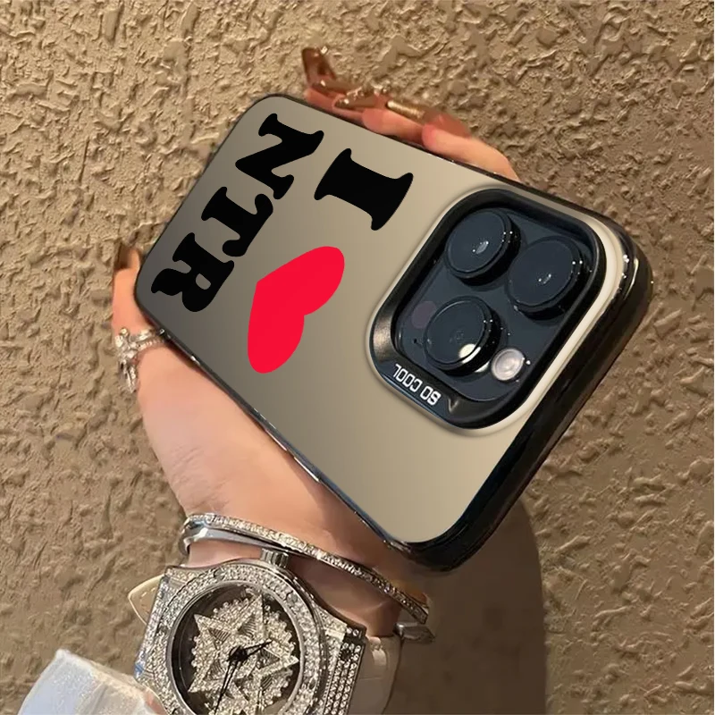 حار شعبية إلكتروني الجنس و NTR جراب هاتف آيفون 17 16 15 14 13 12 11 برو ماكس 16 زائد 17 الهواء الإبداعية غطاء ممتص للصدمات