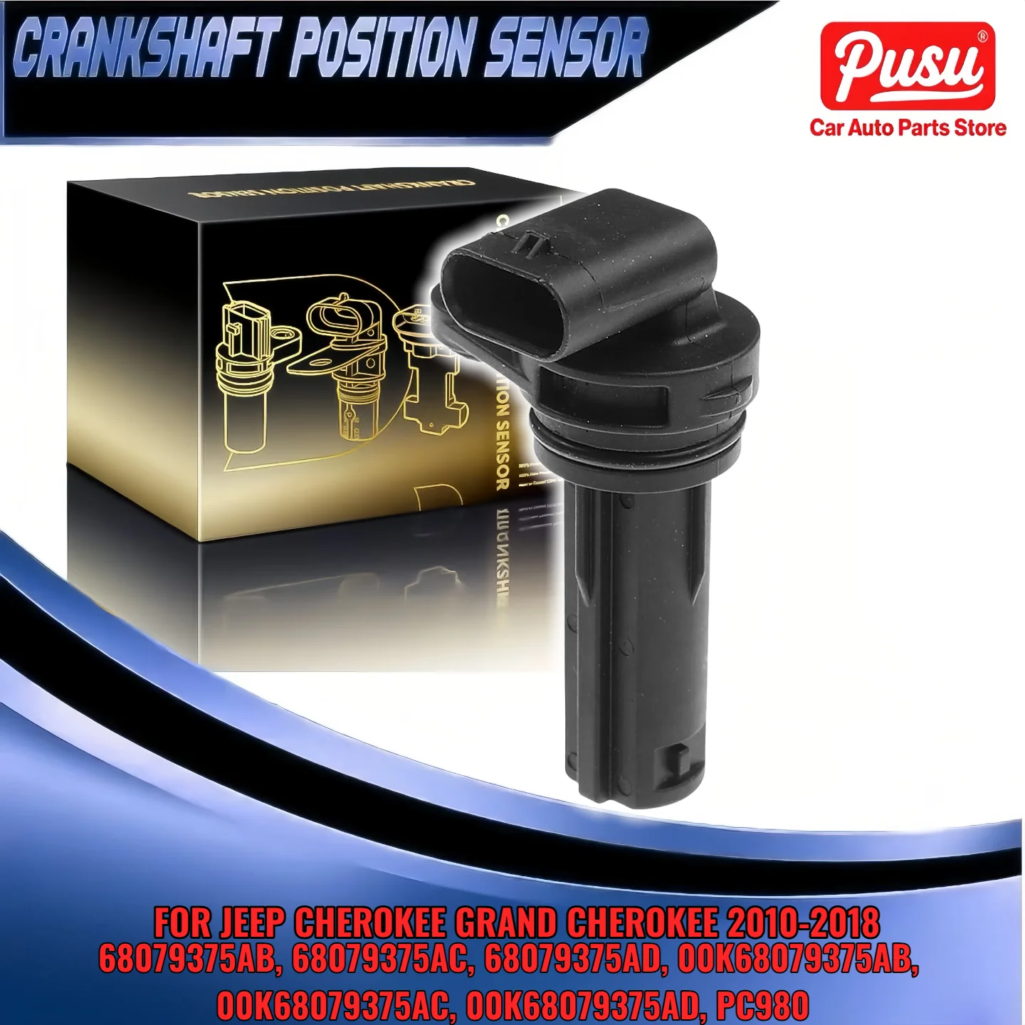 

Датчик положения коленчатого вала двигателя 68079375AD 00K68079375AB для Chrysler 200 Ram 1500 Dodge Jeep Cherokee