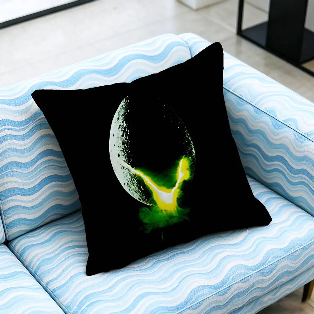 For Xenomorph Alien Throw Pillow Cover Case Decorative Pillowcase Accent Cushion Covers Living Room