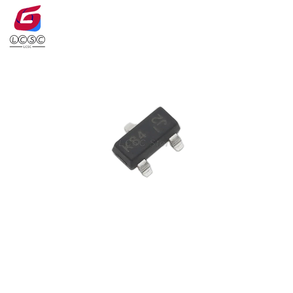 10-100Pieces/Lot BSS84-7-F SOT-23 Field Effect Transistor 50V 130mA P-Channel Enhancement Mode Mosfet Code Mark K84