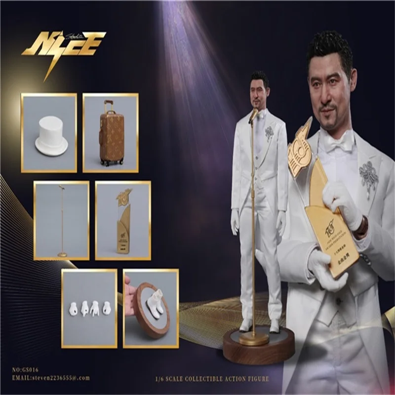 

NICE STUDIO GS016 1/6 Male Soldier Jacky Cheung Model High Quality Full Set 12'' Action Figure In Stock