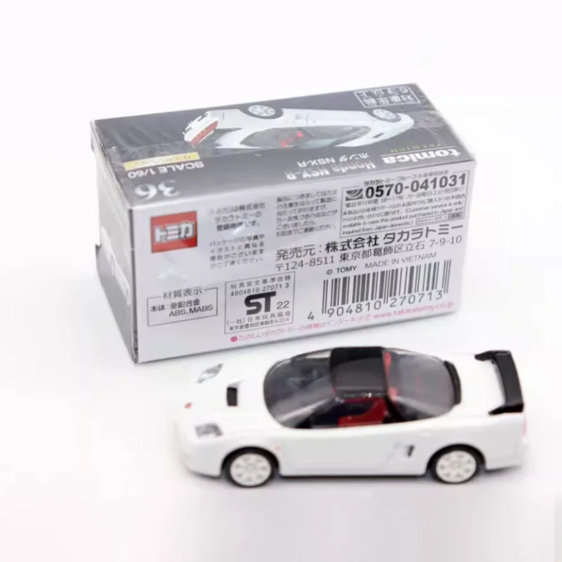 

Tomy 1/64 Honda NSX-R спортивный автомобиль из сплава, имитация модели автомобиля, статическая коллекция, украшенные праздничные подарки, игрушки, сувенирный подарок