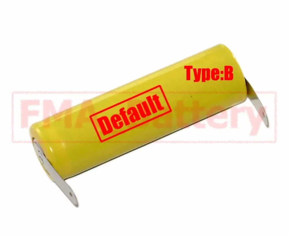 3Pcs Ni-Cd AA 1.2V 600mAh 900mAh Battery for Toothbrus Shaver Razor Epilator AP-17SR GP130AAM Emergency Light 14490