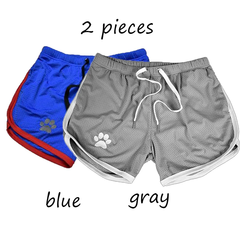 Men Fitness Bodybuilding Shorts Gyms Workout Male Breathable Mesh Quick Dry Sportswear Jogger Beach Short Pants multiple pieces