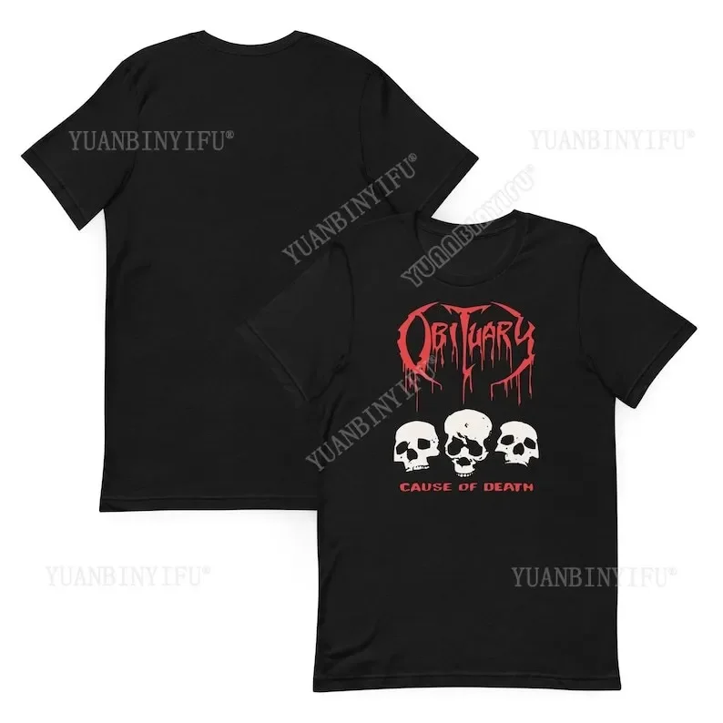 Obituary Premium T-Shirt Death Metal Lovers Death Metal T-Shirts Metal head  Gifts for