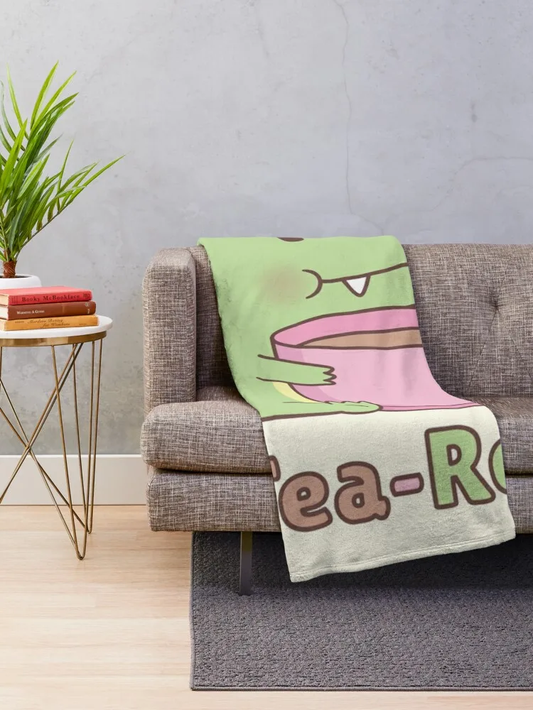 Cute Dinosaur Tea-Rex Hugging Teacup Throw Blanket for winter for babies Luxury Brand Luxury Blankets