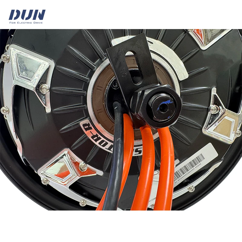 QS260 WP Rated 17KW Powerful 120KMH V4 12*3.5inch Electric Motorcycle HUB In-Wheel BLDC Motor
