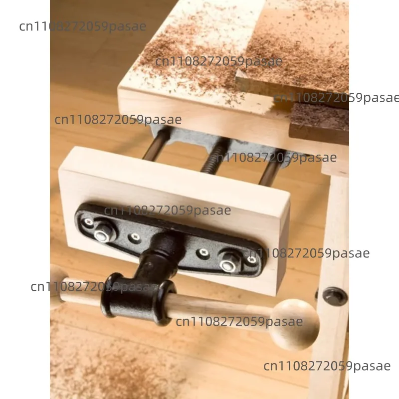 7/10.5 Inch Bench Vise Woodworking Table Connecting Rod Workbench Guide Rail Operating Table Clamping Vise Clamping Tool