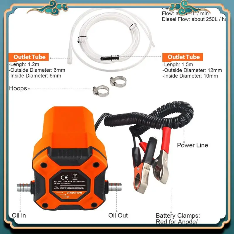 

Latest 12V Electric Oil Suction Pump Oil Pump Oil Suction Pump Fuel Delivery Universal Parts Accessories