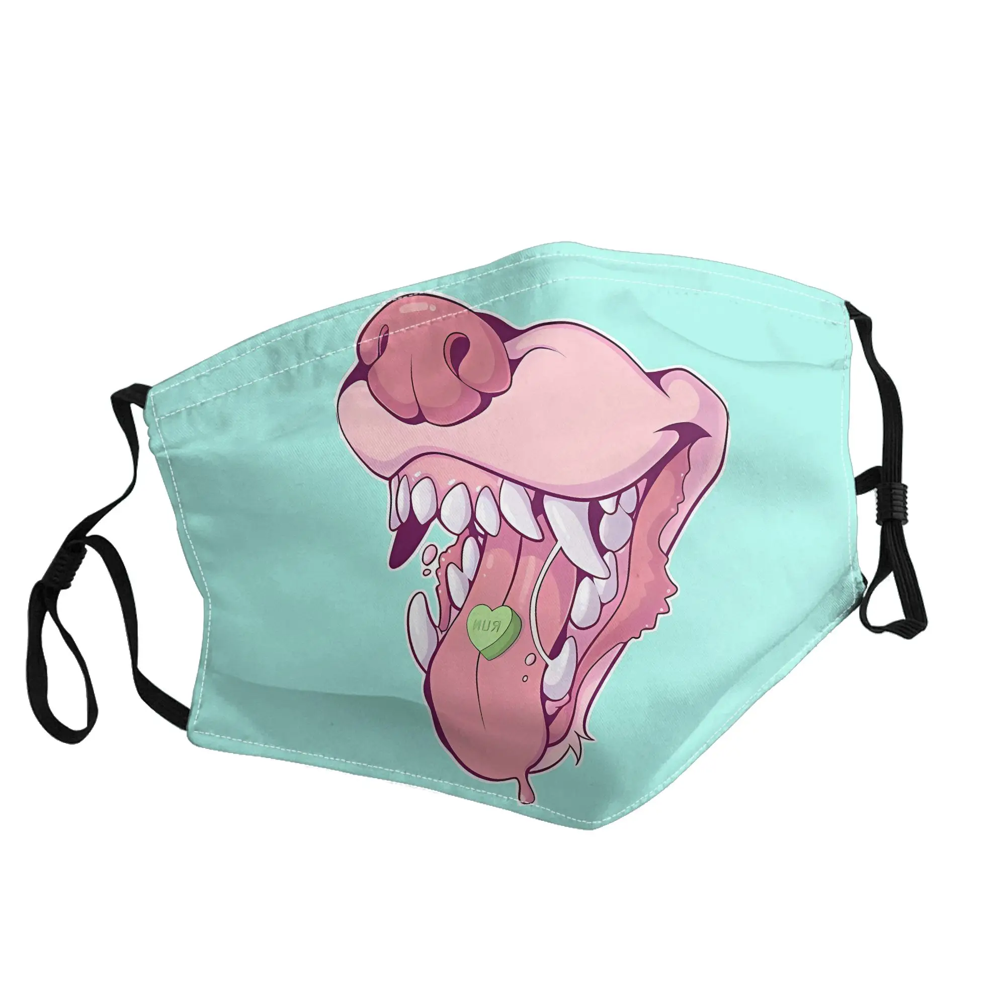 

Маска Candy Heart Maw унисекс, модная, с принтом, для улицы