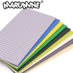 Marumine MOC Blocks Accessories 16x32 Double Sided Baseplate Classic Building Bricks Base DIY Parts Model Kit Construction