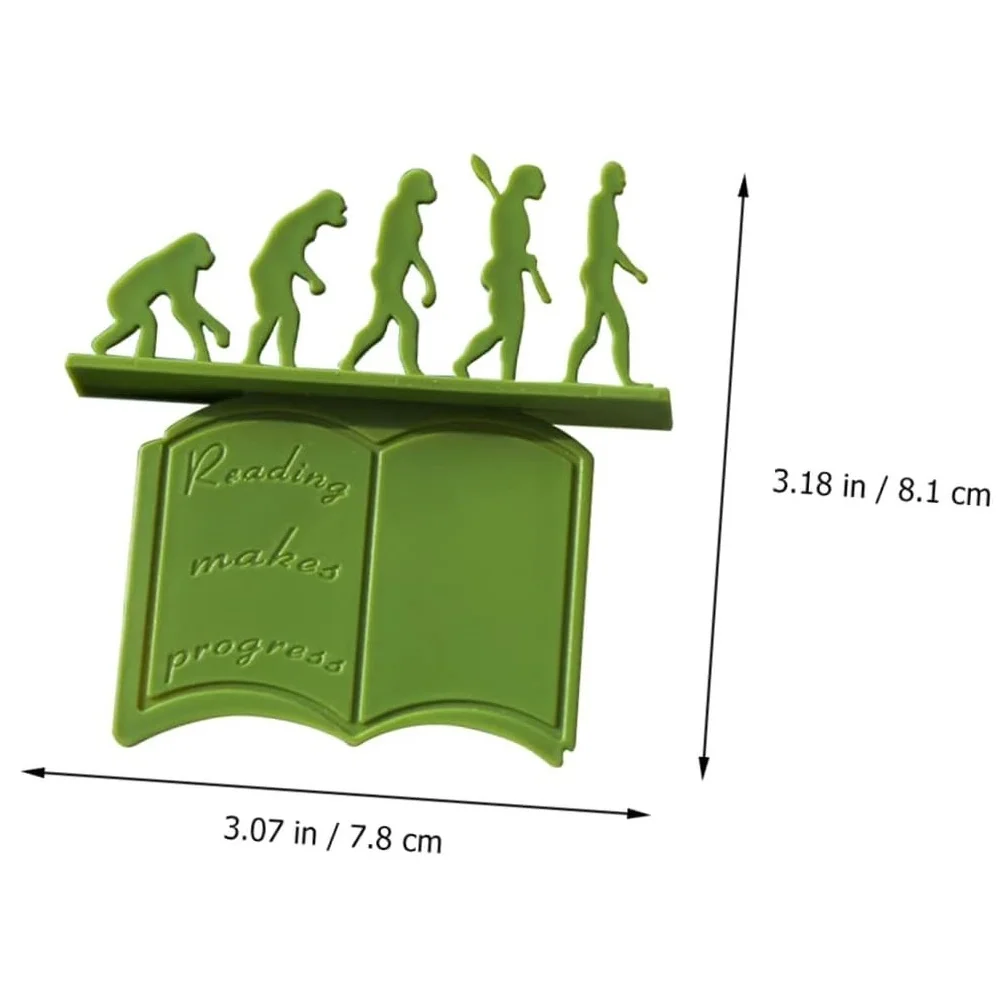 1pc Evolution Bookmark Reading Makes Process Book Marker Page Holder Unique Read Gift The Origin of Species A7463