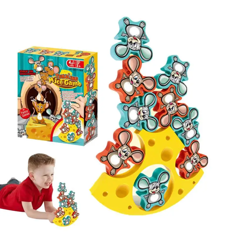 

Balancing Game Creative Balance Puzzle Toy Animals Stacking Blocks Balance Game For Preschool Educational Balance Toys For