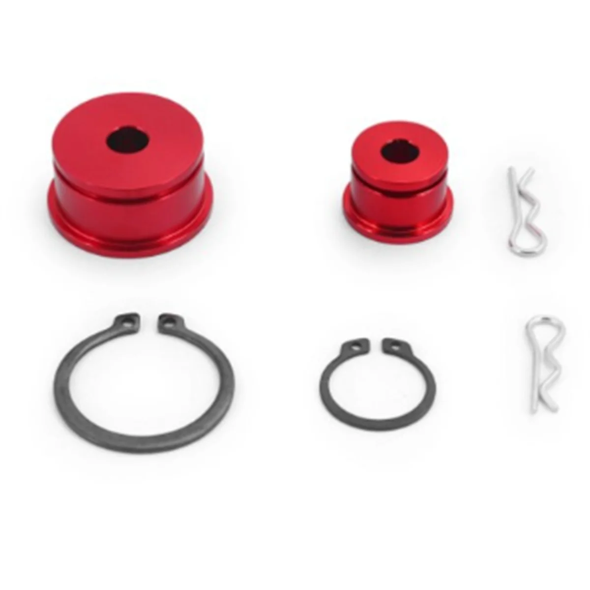 

Car Modified Gear Lever Shift Lever Cable Bushing Red Shifter Cable Bushings Kit for Honda Civic SI 02 03 04 05 EP3 Rsx