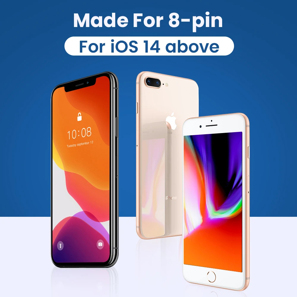 For iPhone 3.5mm Aux Adapter Cable 3.5 to Lighting Audio OTG For iPhone 14 13 12 11 Pro Max Earphone Adpter For iPhone X XS 7 8