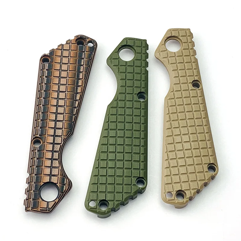 3 Colors Custom G10 Grip Handle Scales Replacement For Genuine Strider SNG New Version Knives DIY Making Accessories Parts Patch