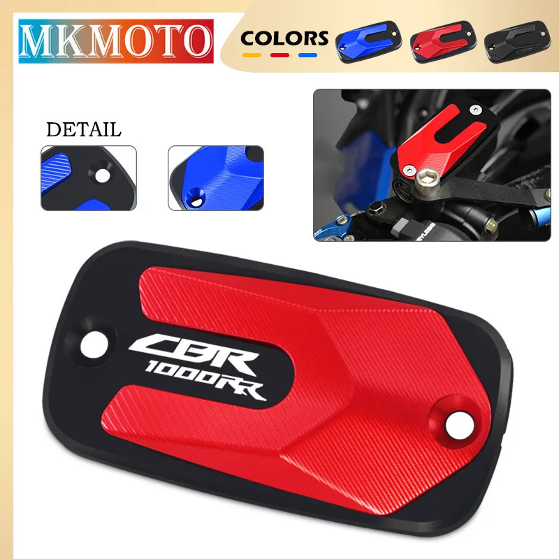 

New For Honda CBR1000RR CBR 1000RR CBR1000 RR 2004-2005 Motorcycle Accessories Front Brake Fluid Reservoir Caps Oil Tank Covers