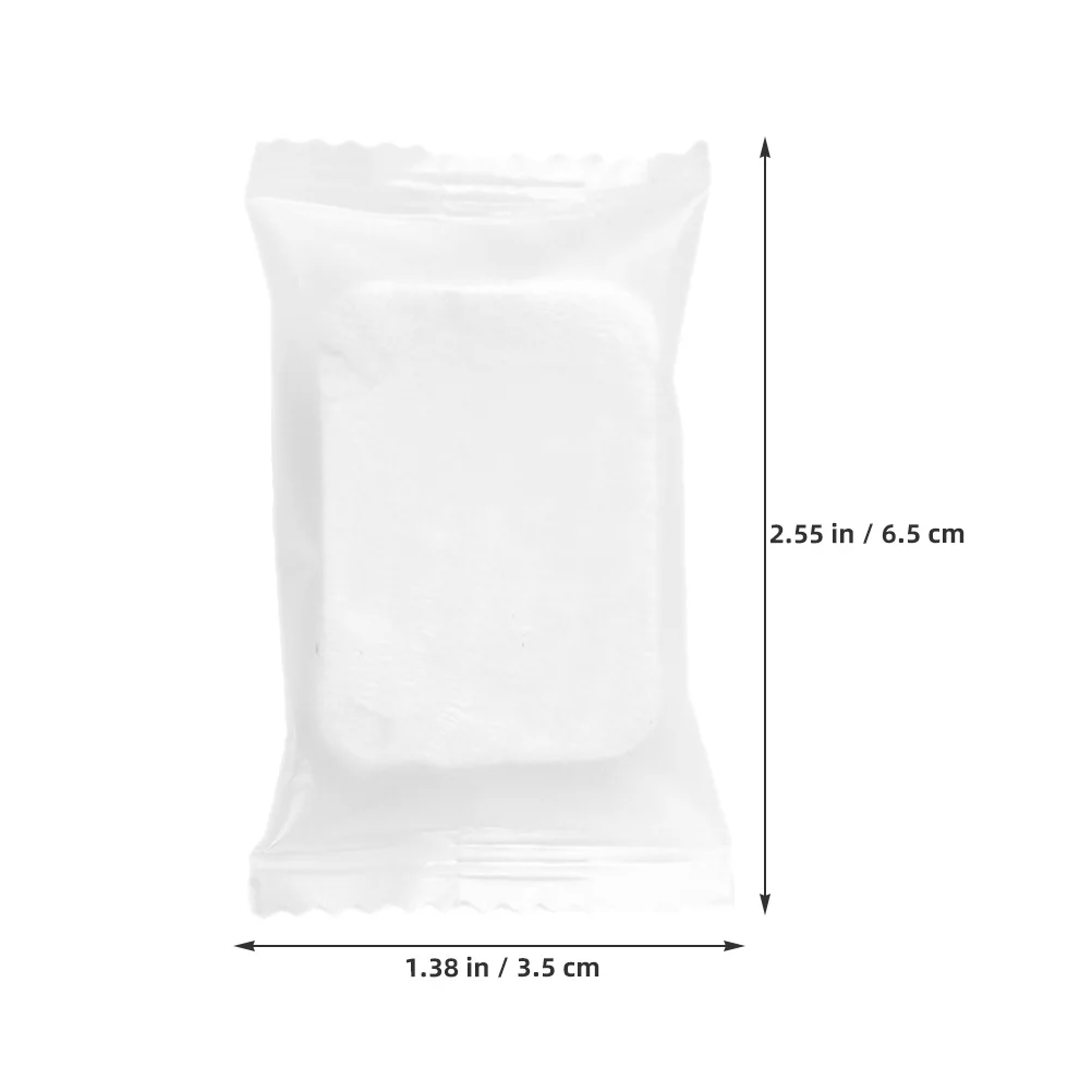 عبوة واحدة من وسادات تنظيف الوجه، وسادات مزيل المكياج المضغوطة، أداة العناية بالبشرة القابلة لإعادة الاستخدام للتنظيف اليومي أثناء التنقل