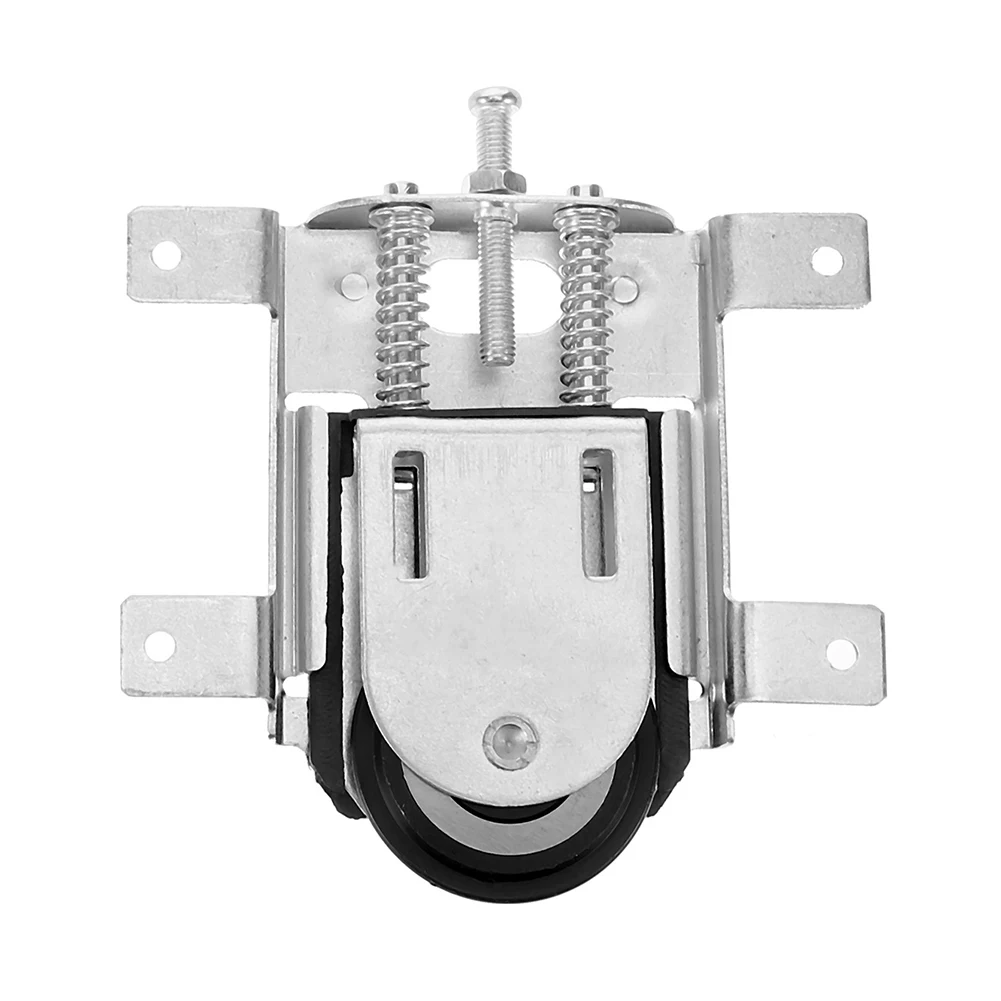 Replacement Roller Kit Cabinet Door Pulley DIY Projects Height Adjustable Rollers Iron Alloy Components Quiet Operation Design