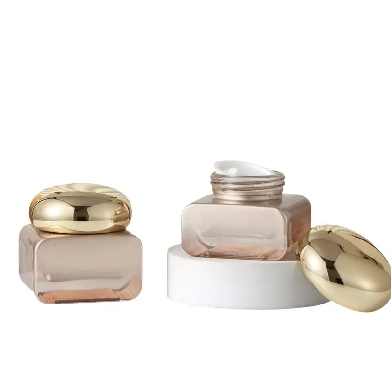 Sprühflasche aus Glas 20ml-120ml DIY Ätherisches Öl Zerstäuber Behälter Creme Lotion Reise Nachfüllbare Pumpflasche für Lotion – Detail 7