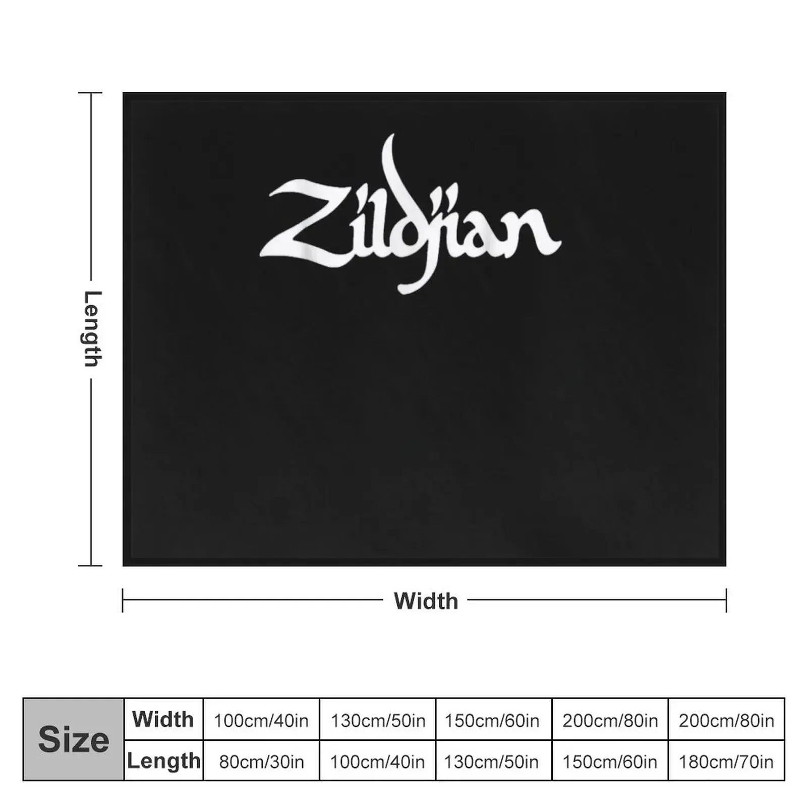 Zildjian Cymbals College Drums Drummer Throw Blanket christmas decoration Blankets Sofas Of Decoration Nap Flannels Blankets