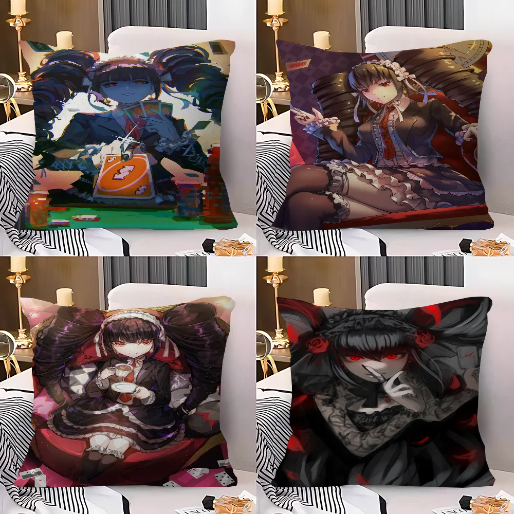 

Danganronpa Подушка Чехлы Наволочки Гостиная Диван Домашний Декор Индивидуальные