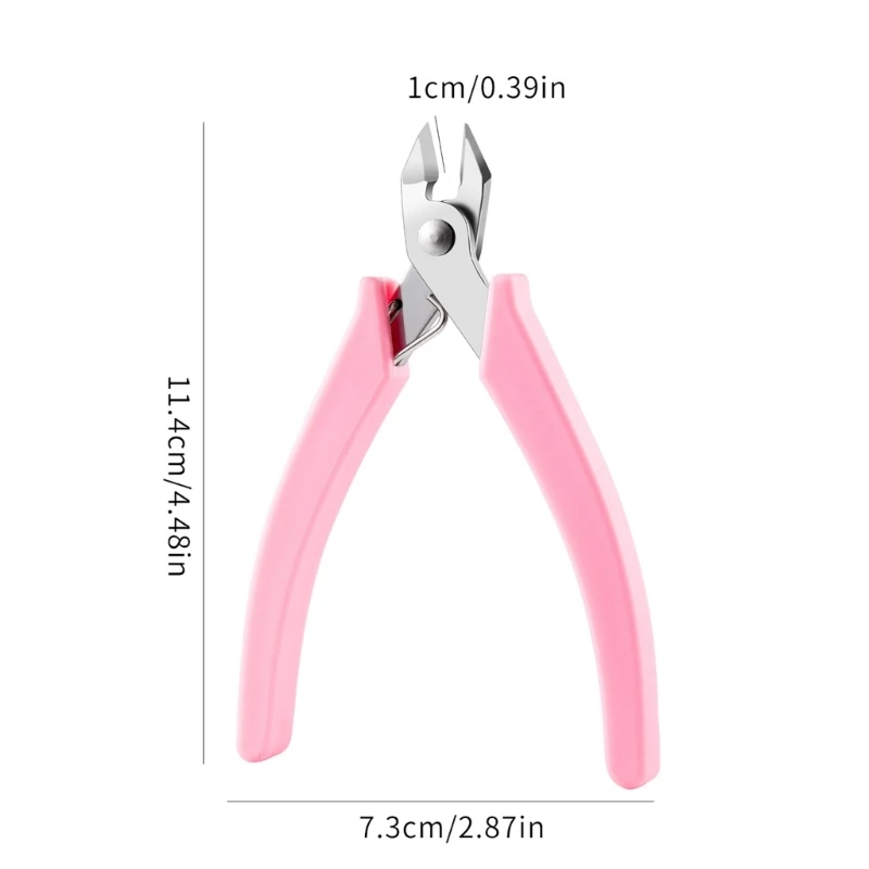 Roestvrijstalen nagelknipper Schaar Teennagel Nipper Trimmen Nagelknipper Art Decoraties Picker Dropship