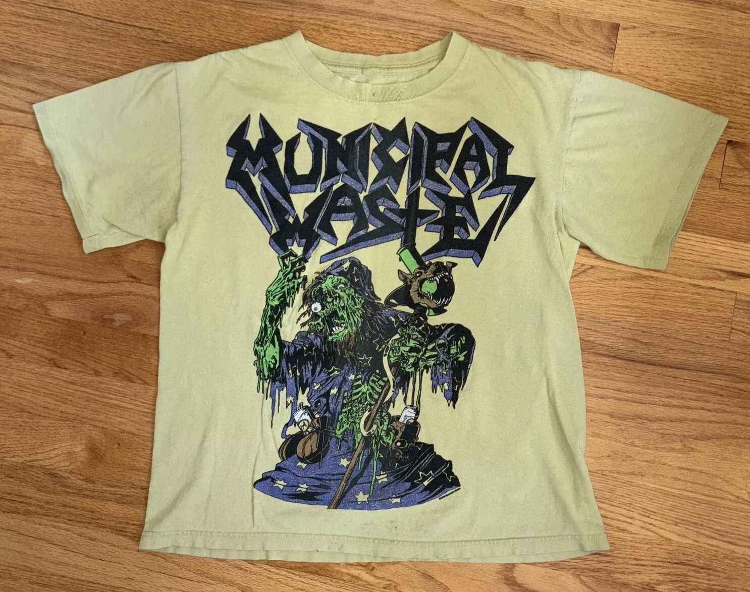 Municipal Waste 2007 Tour Gift For Fan S to 5XL Orange T shirt GC2080