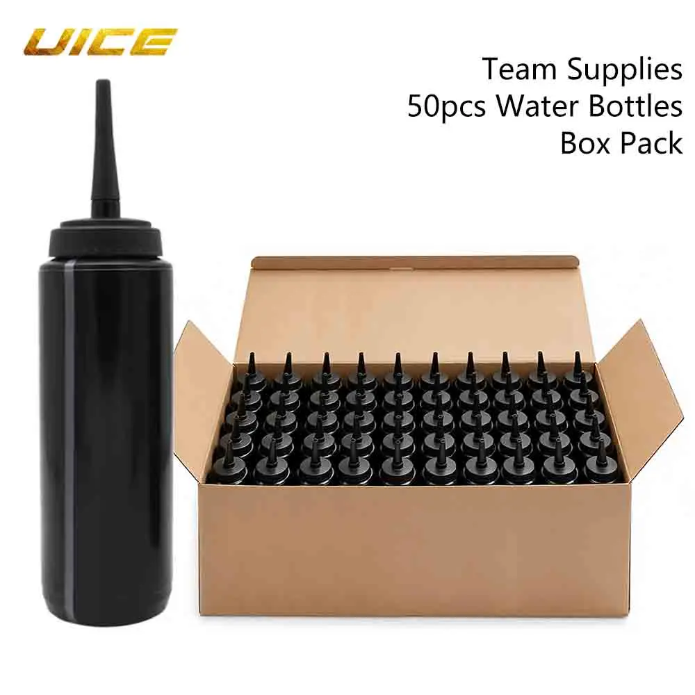 

UICE Team Supplies 50 шт. Бутылки с водой-коробка Бутылка для воды для хоккея с шайбой Хоккейные аксессуары Спортивная бутылка Спортивное снаряжение без BPA