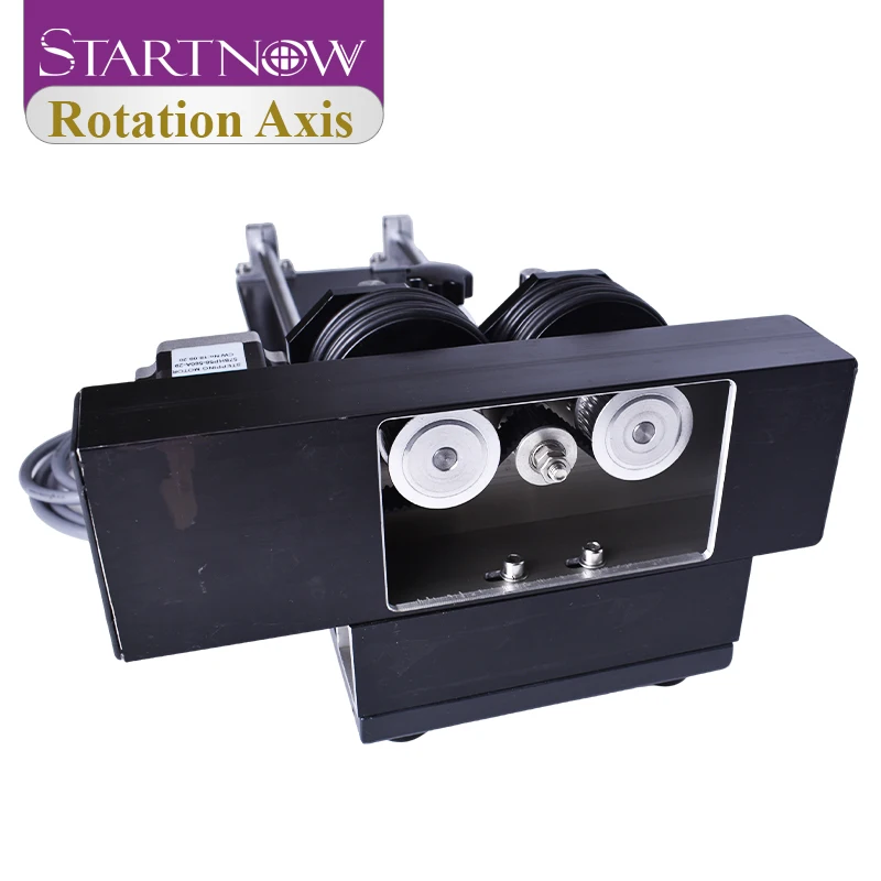 Startnow 2 Phase 3 Phase Step Motor Vortex Worktable Rotary Axis For CO2 Laser Cutting Mark Engraving Machine Parts