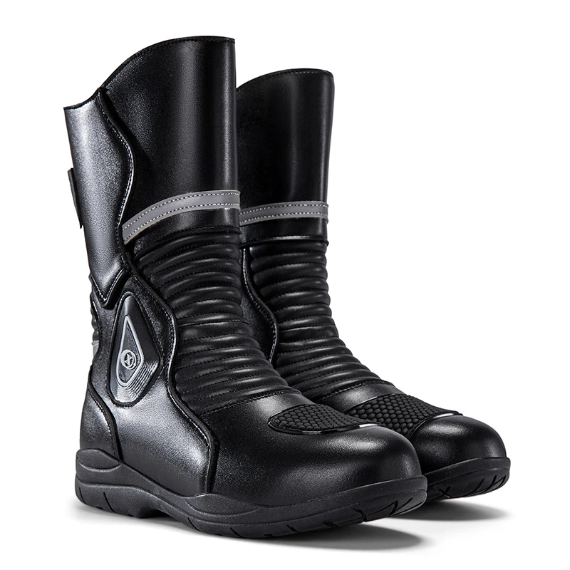 Motorcycle Cycling Boots Four Seasons New Men's Casual High-top Safety Protection Shoes Cross Country Boots Outdoor Riding Boots