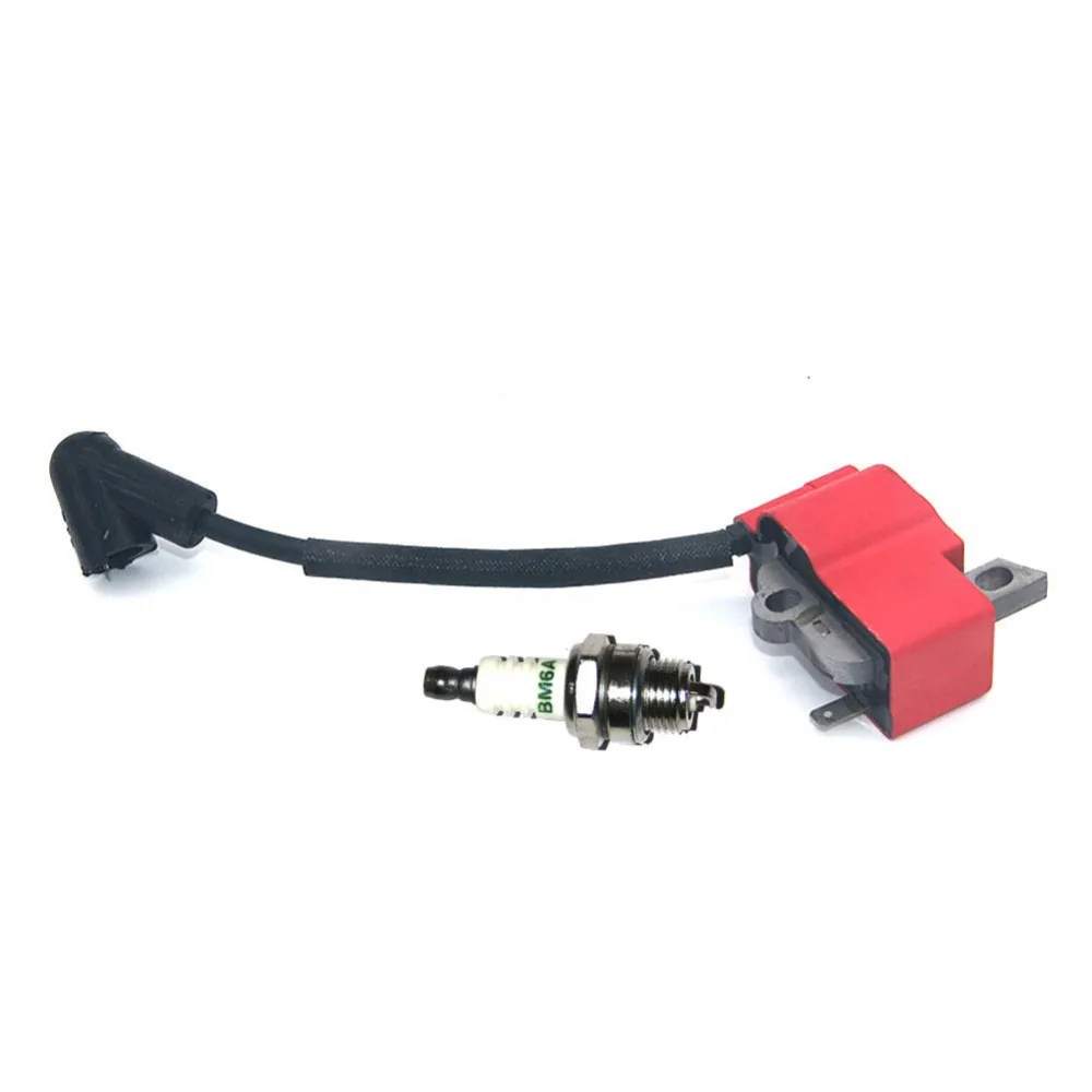 

Ignition Coil Module Spark PlugBM6A Fit For Dolmar PS-35 Makita EA3200 EA3500 Magneto 125143101 125143100 126270-4 125808-2