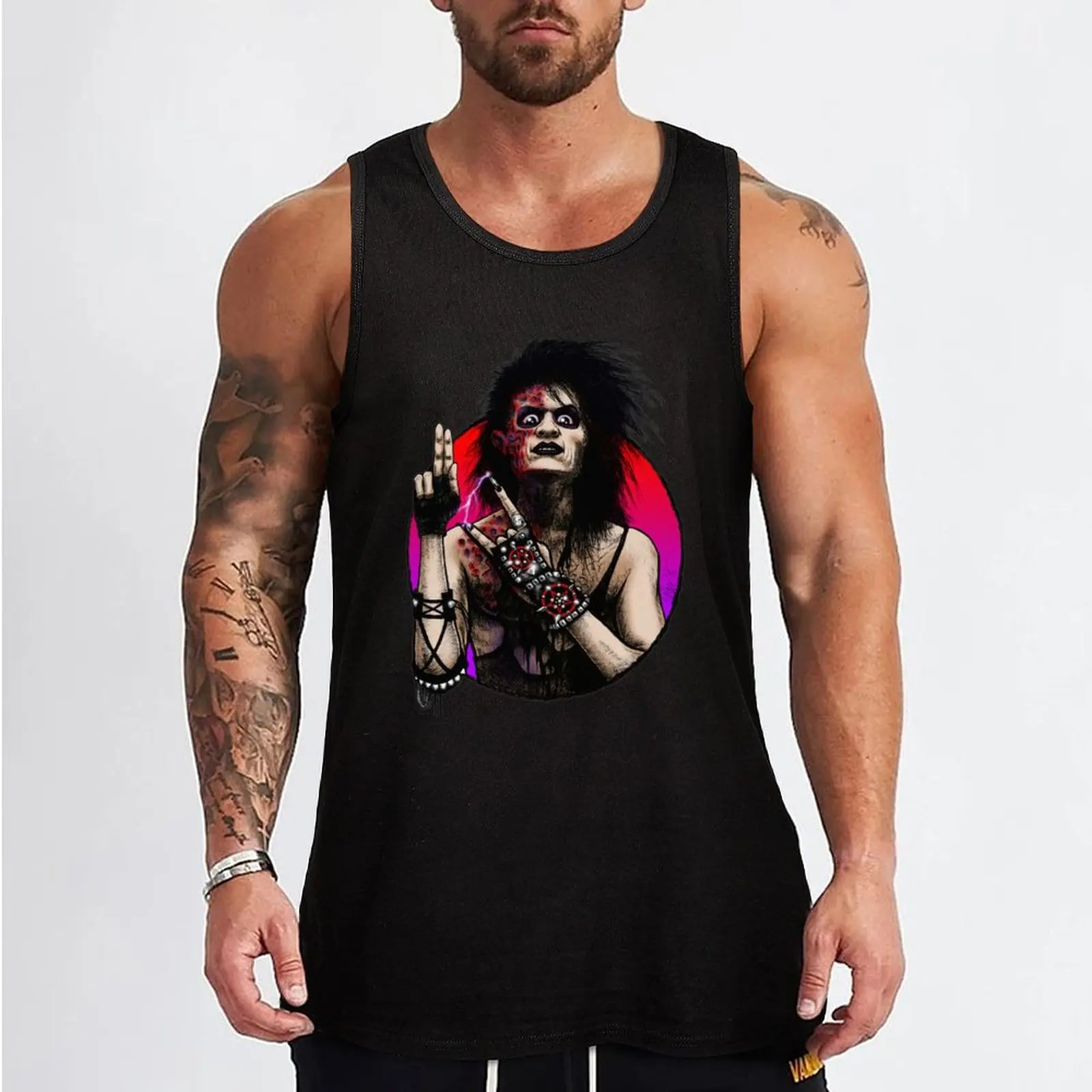 Halloween Saints: Sammi Curr ALTERNATE Tank Top summer clothes men 2024 gym men t-shirts for Men's gym