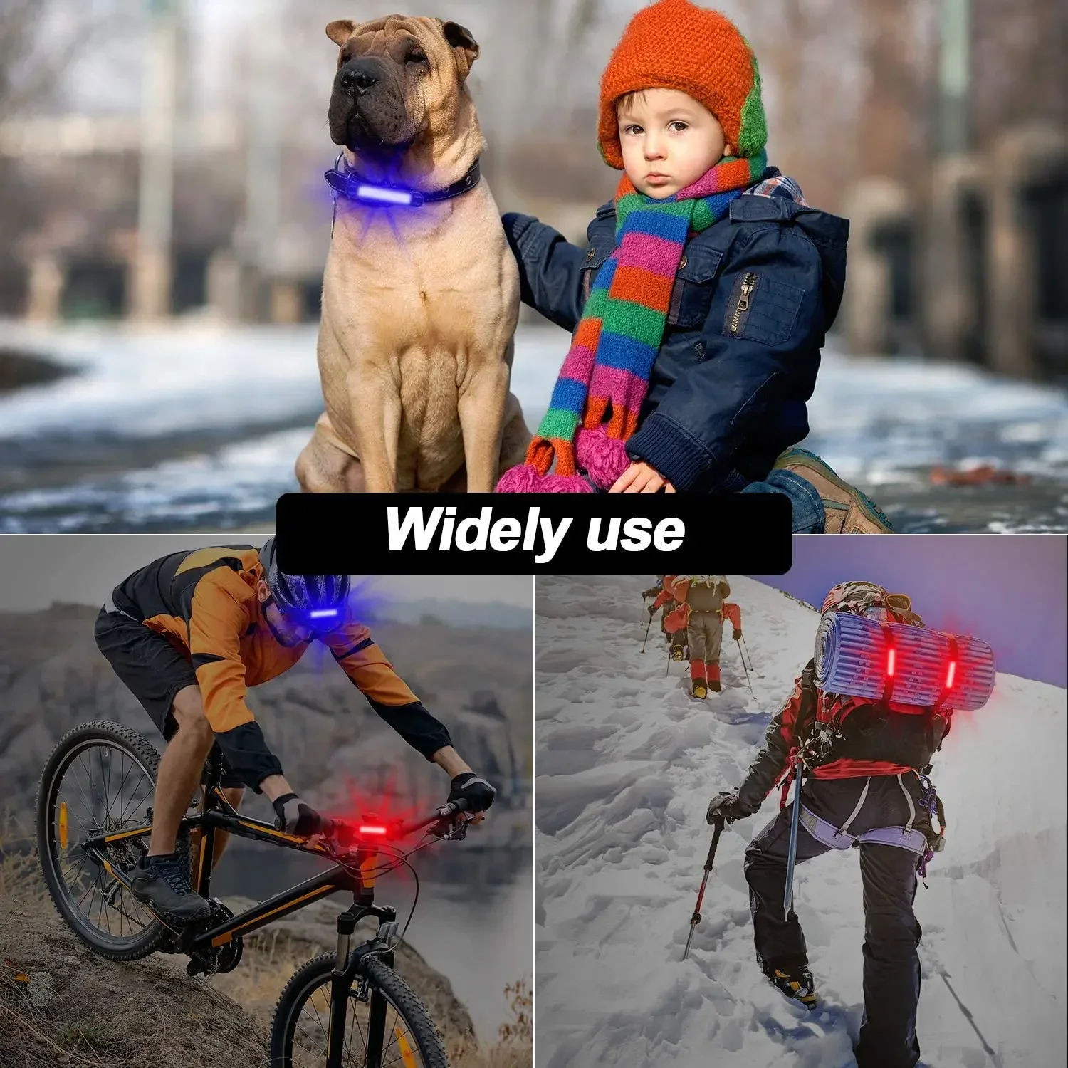 X-Tiger Bike Rear Light Super Bright Led Light USB Rechargeable Seatpost Light Safety Warning Helmet Backpack Bicycle Taillight