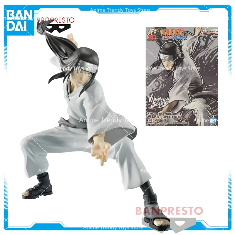 

Bandai оригинальные фигурки Banpresto NARUTO VIBRATION STARS Hyuga Neji в наличии аниме фигурку игрушки WY