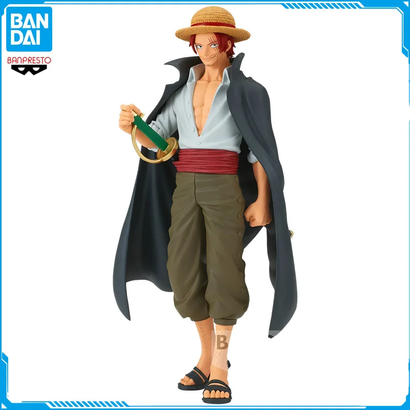 

In Stock Bandai BANPRESTO DXF 17cm ONE PIECE Shanks Original Anime Figure Model Toys for Boys Action Figure Collection Doll Pvc