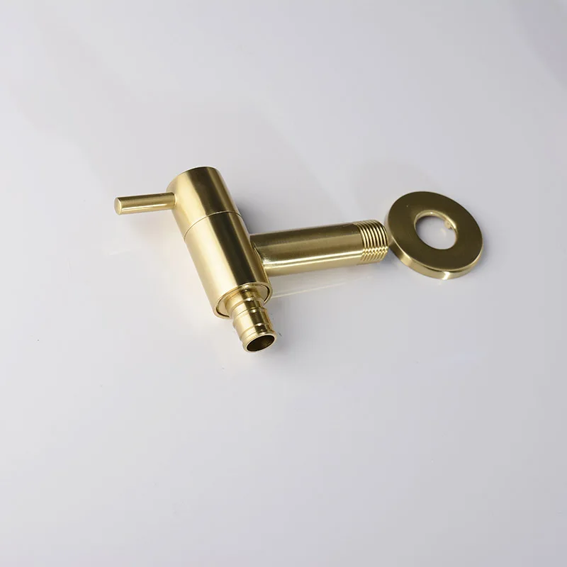 Mop Pool Tap Garden Outdoor Bathroom Water Taps Brushed Gold/Grey/Black/Chrome Wall Mounted Washing Machine Tap Faucet